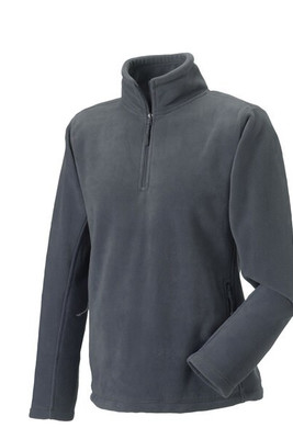 Russell Europe R-874M-0 - Adult`s Quarter Zip Outdoor Fleece