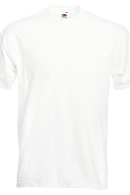 Fruit of the Loom 61-044-0 - Super Premium 100% bomulds t-shirt til mænd