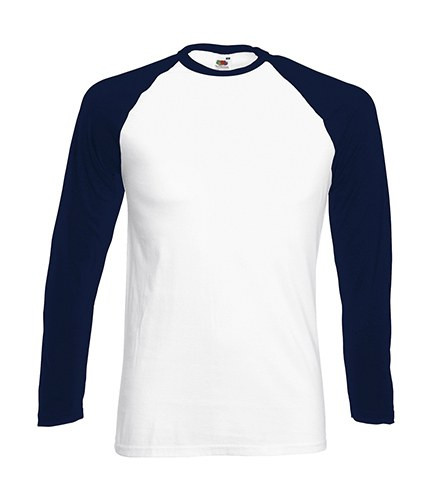 Fruit of the Loom 61-028-0 - Baseball Longsleeve T