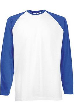 Fruit of the Loom 61-028-0 - Baseball Longsleeve T