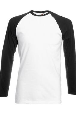 Fruit of the Loom 61-028-0 - T-Shirt Manches Longues Homme Baseball
