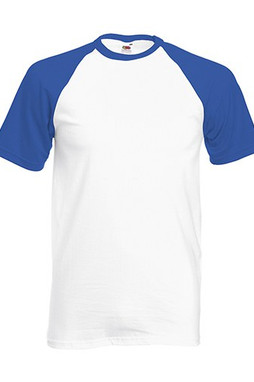 Fruit of the Loom 61-026-0 - Classic Cotton Raglan Baseball Tee