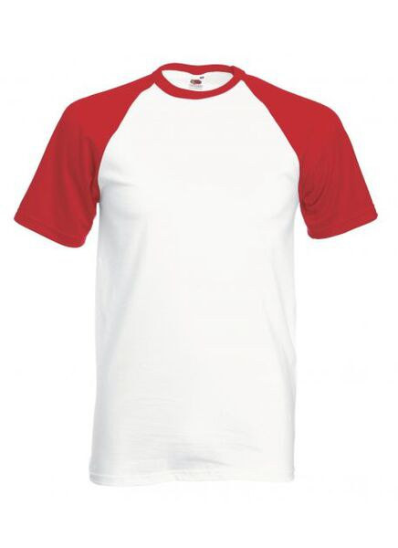 Fruit of the Loom 61-026-0 - Classic Cotton Raglan Baseball Tee
