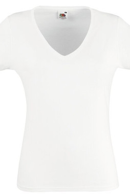 Fruit of the Loom 61-398-0 - Lady-Fit Valueweight V-neck T