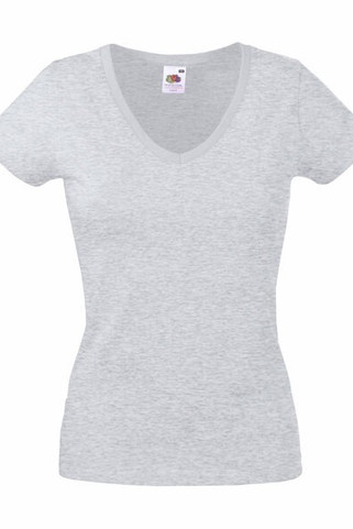 Fruit of the Loom 61-398-0 - Lady-Fit Valueweight V-neck T