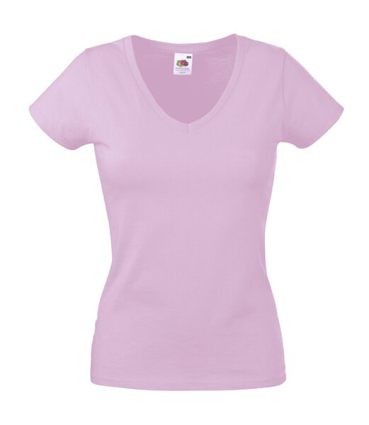 Fruit of the Loom 61 - Dames waardegewicht V-hals T-shirt