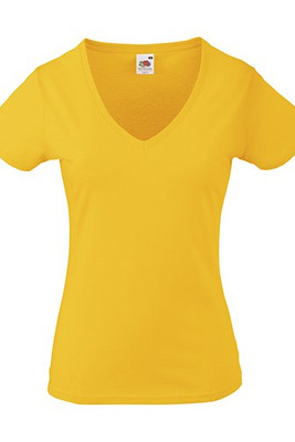 Fruit of the Loom 61-398-0 - Lady-Fit Valueweight V-neck T