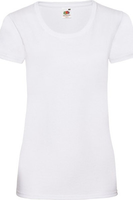 Fruit of the Loom 61-372-0 - Women's 100% Cotton Lady-Fit T-Shirt