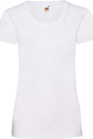 Fruit of the Loom 61-372-0 - Womens 100% Cotton Lady-Fit T-Shirt