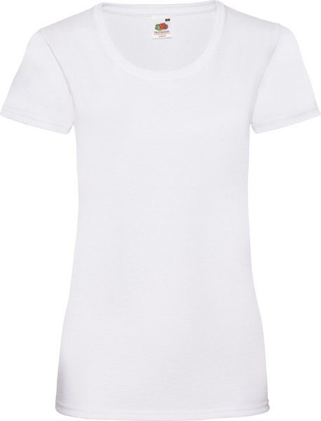 Fruit of the Loom 61-372-0 - Women's 100% Cotton Lady-Fit T-Shirt