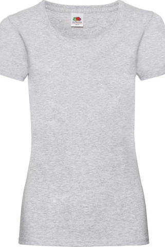 Fruit of the Loom 61-372-0 - Womens 100% Cotton Lady-Fit T-Shirt