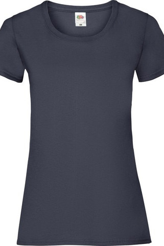 Fruit of the Loom 61-372-0 - Naisten 100% puuvillainen Lady-Fit T-paita