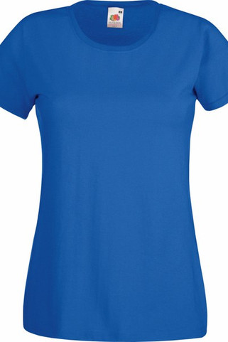 Fruit of the Loom 61-372-0 - Womens 100% Cotton Lady-Fit T-Shirt