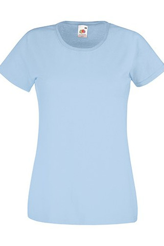 Fruit of the Loom 61-372-0 - Womens 100% Cotton Lady-Fit T-Shirt