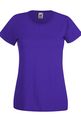 Fruit of the Loom 61-372-0 - Women's 100% Cotton Lady-Fit T-Shirt