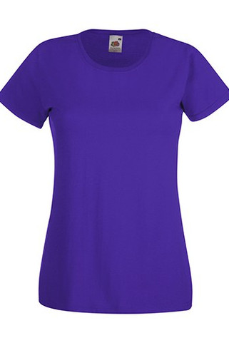 Fruit of the Loom 61-372-0 - Womens 100% Cotton Lady-Fit T-Shirt