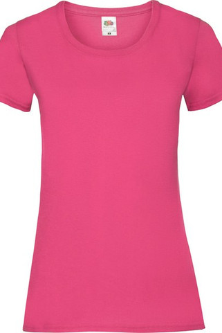 Fruit of the Loom 61-372-0 - Womens 100% Cotton Lady-Fit T-Shirt