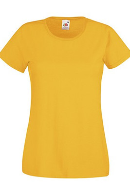 Fruit of the Loom 61-372-0 - Women's 100% Cotton Lady-Fit T-Shirt