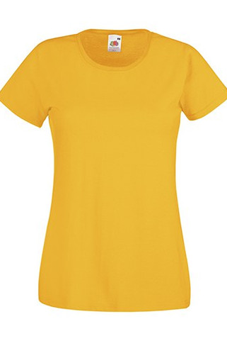 Fruit of the Loom 61-372-0 - Lady-Fit 100% bomulls-T-skjorte