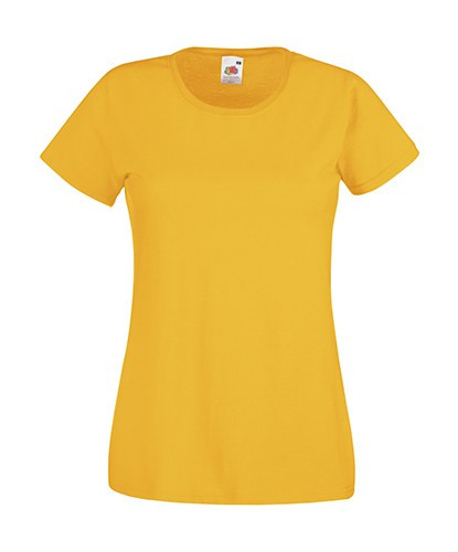 Fruit of the Loom 61-372-0 - Women's 100% Cotton Lady-Fit T-Shirt