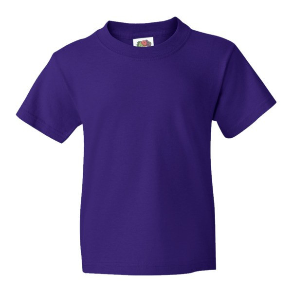 Fruit of the Loom 61-033-0 - Børne t-shirt 100% bomuldsværdivægt