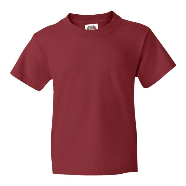 Fruit of the Loom 61-033-0 - Børne t-shirt 100% bomuldsværdivægt