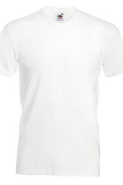 Fruit of the Loom 61-066-0 - T-shirt con scollo a V