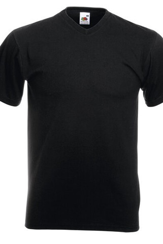 Fruit of the Loom 61-066-0 - Elegant Comfort V-Neck Cotton T-Shirt