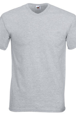 Fruit of the Loom 61-066-0 - Elegant Comfort V-Neck Cotton T-Shirt