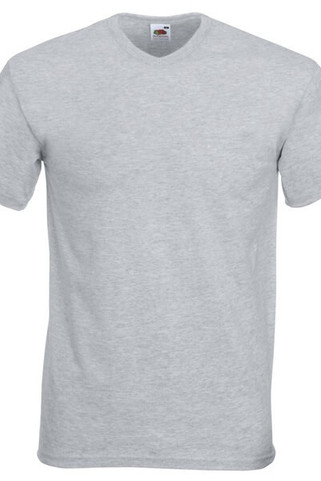 Fruit of the Loom 61-066-0 - Elegant Comfort V-Neck Cotton T-Shirt