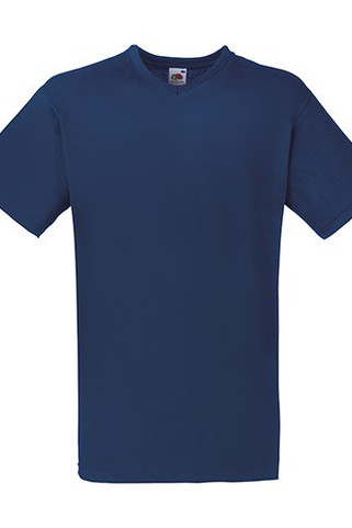 Fruit of the Loom 61-066-0 - Елегантен комфорт V-образно деколте памучна тениска