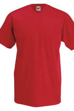 Fruit of the Loom 61-066-0 - T-shirt Col V Confort et Élégance en Coton