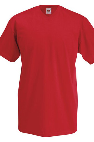 Fruit of the Loom 61-066-0 - Elegant Comfort V-Neck Cotton T-Shirt