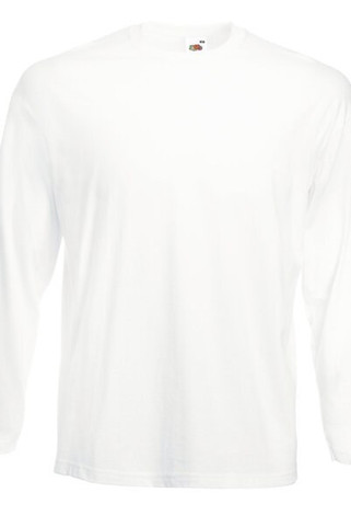 Fruit of the Loom 61-038-0 - T-shirt Value Weight maniche lunghe