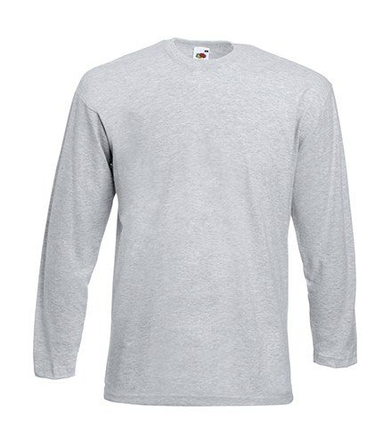 Fruit of the Loom 61-038-0 - T-shirt Value Weight maniche lunghe