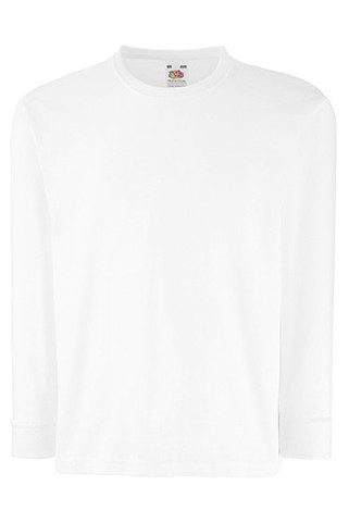 Fruit of the Loom 61-007-0 - Premium Kids Long Sleeve Cotton Tee