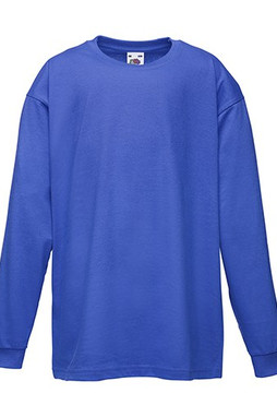Fruit of the Loom 61-007-0 - Premium Kids Long Sleeve Cotton Tee