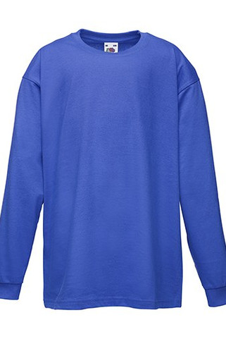 Fruit of the Loom 61-007-0 - Premium Kids Long Sleeve Cotton Tee