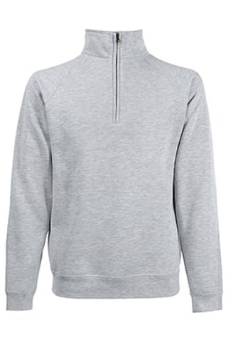Fruit of the Loom 62-114-0 - Zip Neck Sweat