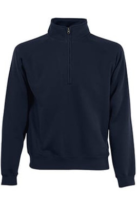 Fruit of the Loom 62-114-0 - Zip Neck Sweat