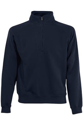 Fruit of the Loom 62-114-0 - Zip Neck Sweat