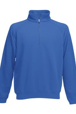 Fruit of the Loom 62-114-0 - Zip Neck Sweat