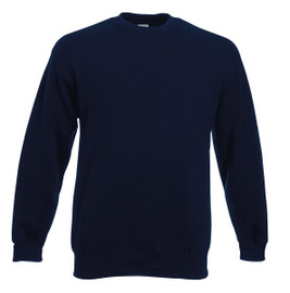 Fruit of the Loom 62-202-0 - Premium Cotton-Blend Ribbed Sweatshirt