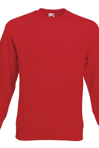 Fruit of the Loom 62-202-0 - Premium Cotton-Blend Ribbed Sweatshirt
