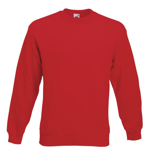 Fruit of the Loom 62-202-0 - Premium Cotton-Blend Ribbed Sweatshirt