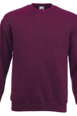 Fruit of the Loom 62-202-0 - Premium Cotton-Blend Ribbed Sweatshirt