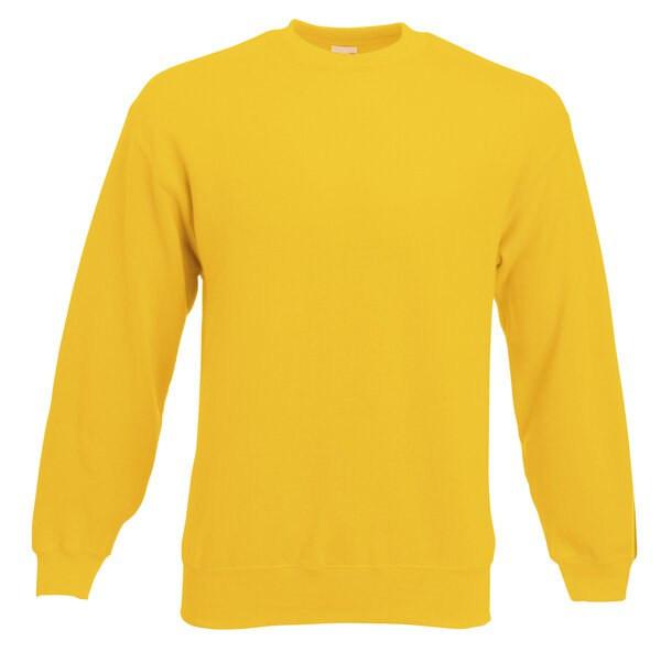 Fruit of the Loom 62-202-0 - Premium Cotton-Blend Ribbed Sweatshirt