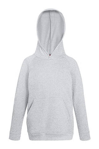 Fruit of the Loom 62-009-0 - Kids Soft Lightweight Hooded Sweatshirt with Pockets