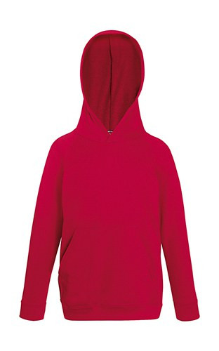 Fruit of the Loom 62-009-0 - Kids Soft Lightweight Hooded Sweatshirt with Pockets