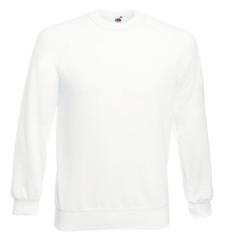 Fruit of the Loom 62-216-0 - Miesten Raglan-collegepaita